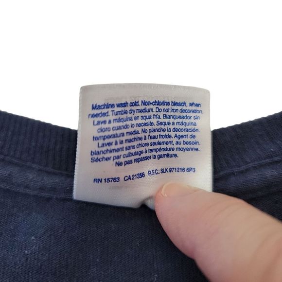 Polar Graphics Gardner Collection Running Wild Horses Tshirt in Navy Size 2XL - Picture 6 of 8